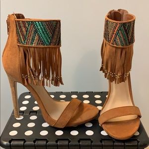 Tribal Whiskey Heels